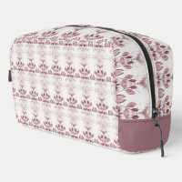 Sac de toilette Feuille rouge moderne