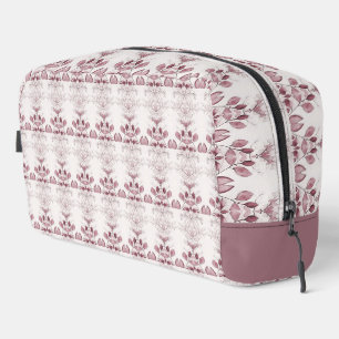 Sac de toilette Feuille rouge moderne