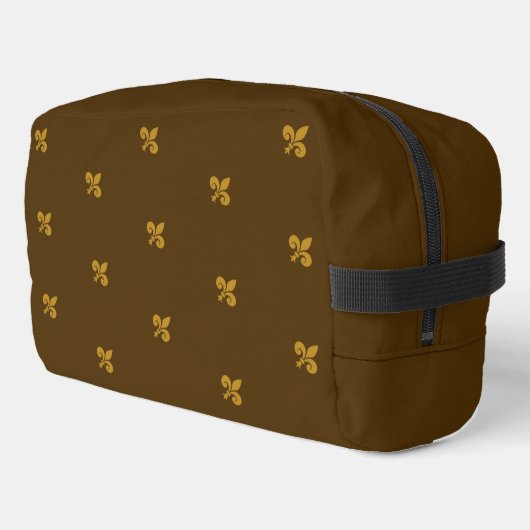 Sac de toilette Fleur de Lys (Coin gauche)