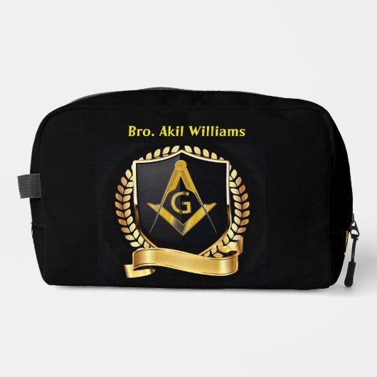 Sac de toilette Freemason (Recto)