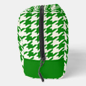 Sac de toilette Houndstooth Lime Green & White (Droite)