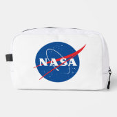 Sac de toilette Iconique de la NASA (blanc de fusé (Recto)