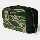 Sac de toilette Motif Camouflage pour homme/père (Coin droit)