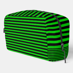 Sac de toilette Motif vert noir