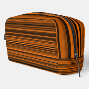 Sac de toilette Orange Brown Noir