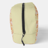 Sac de toilette Orange Floral élégant (Droite)