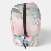 Sac de toilette Pastel Roses rose violet bleu (Droite)