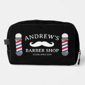 Sac de toilette personnalisé avec logo de salon de (Recto)