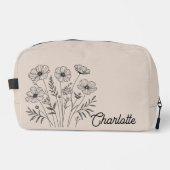 Sac de toilette personnalisé pour elle, fille et c (Recto)