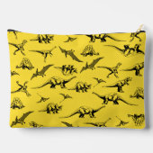 Sac de toilette pour enfants Jaune Dinosaure (Verso)