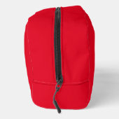 Sac de toilette rouge Alexander's Dog dopp kit (Droite)