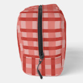 Sac de toilette rouge chic - Gras et fonctionnel (Droite)