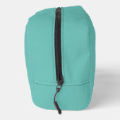 Sac de toilette Turquoise avec Monogramme (Droite)
