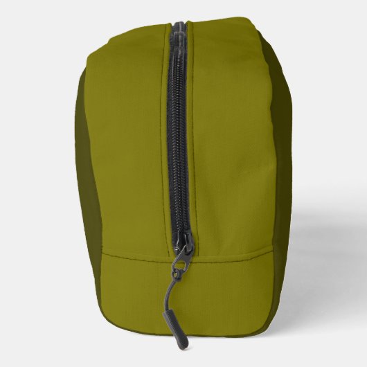 Sac de toilette vert Jungle à deux tons (Droite)