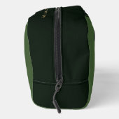 Sac de toilette vert militaire pour homme/père (Droite)