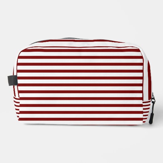 Sac de toilette White & Deep Red Line Art (Recto)