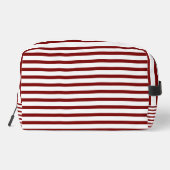 Sac de toilette White & Deep Red Line Art (Verso)