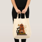 Sac de traitement de l'Halloween pour totem Jack-O (Devant (produit))