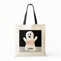 Sac de traitement Halloween BOO
