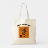 Sac de traitement Halloween personnalisable (Dos)