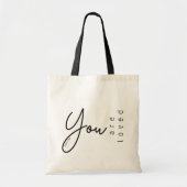 Sac de transport pour femmes | Vous êtes aimés : É (Devant)