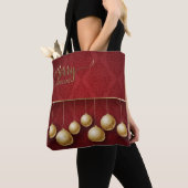 Sac de transport pour ornements de Noël (De près)