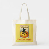 Sac de Trick or Treat Black Cat & Jack O Lantern (Dos)
