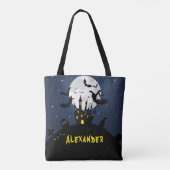 Sac de Trick or Treat Maison Hantée (Dos)