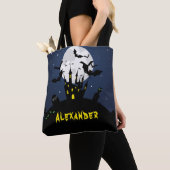 Sac de Trick or Treat Maison Hantée (De près)