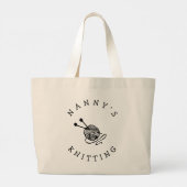 Sac de Tricot personnalisé Granny (Dos)