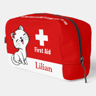 Sac de trousse de premiers soins Cute Kitty person