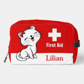 Sac de trousse de premiers soins Cute Kitty person (Verso)
