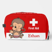 Sac de trousse de premiers soins pour singe mignon (Recto)