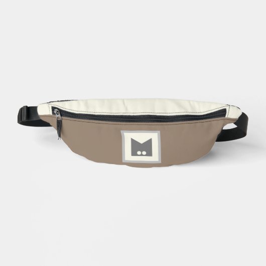Sac de ventre élégant brun beige (Recto)