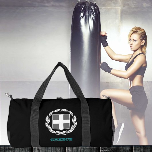 sac de voyage de Grèce, armoiries grecques / drape