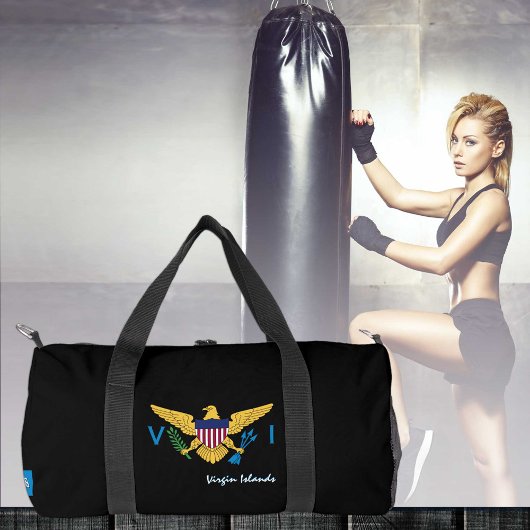 Sac de voyage des Îles Vierges, drapeau des Îles V