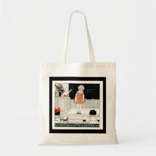 Sac d'école vintage pour des étudiants ou des