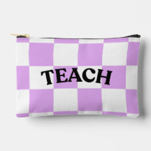 Sac d'enseignement à carreaux