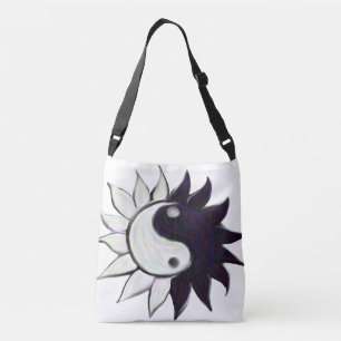 Sac d'épaule de fleur de Yin-Yang