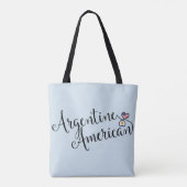 Sac d'épicerie argentine American Entwin Hearts (Dos)