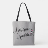Sac d'épicerie autrichien American Entwin Hearts (Dos)