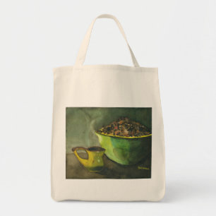 Sac d'épicerie bio du café du matin