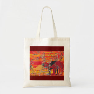 Sac d'épicerie de carnaval de chameau