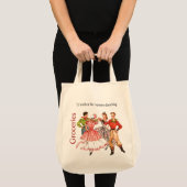 Sac d'épicerie de danse carrée (Devant (produit))