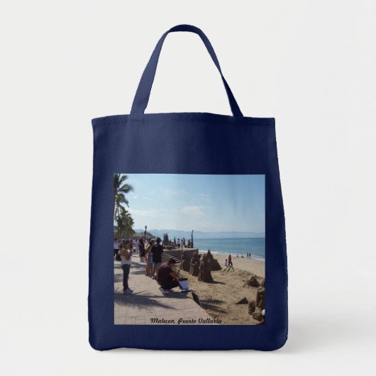 Sac d'épicerie de marine Malecon (Devant)