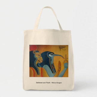Sac d'épicerie de Sekhmet et de Thoth
