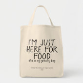 Sac d'épicerie réutilisable amical de budget (Devant)