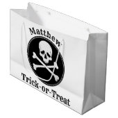 Sac d'Halloween croisé personnalisé (Devant Angle)