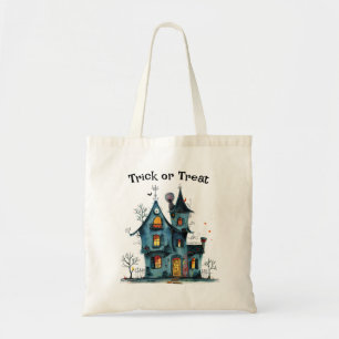 Sac d'Halloween ou de traiter avec la maison Dépla