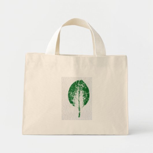 Sac d'impression de la nature de la feuille (Devant)